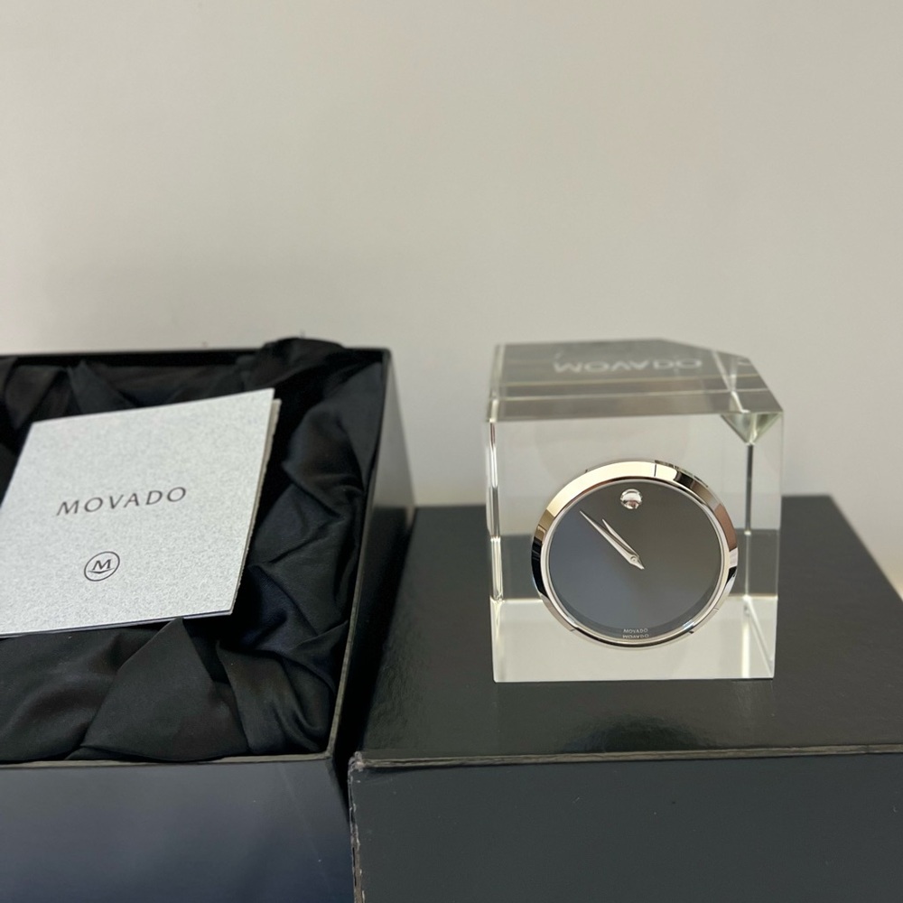 Movado Table Top Clock